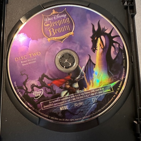 Sleeping Beauty (DVD, 2008, Two-Disc Platinum Edition)  Slipcase - Very Good - Picture 3 of 4